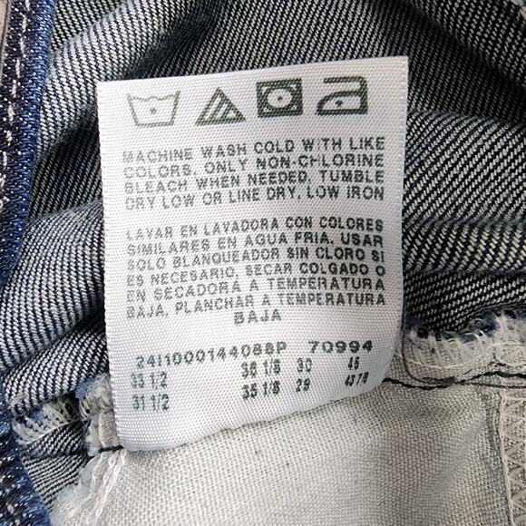 Lee Jeans Womens 12 SHORT Blue Relaxed Fit Side Elastic Mid Rise Stretch Denim - Picture 8 of 13